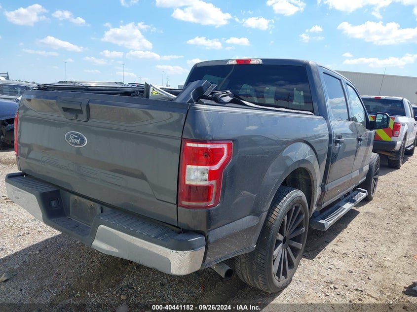 VIN 1FTEW1CB3JKD85616 2018 FORD F-150 XLT