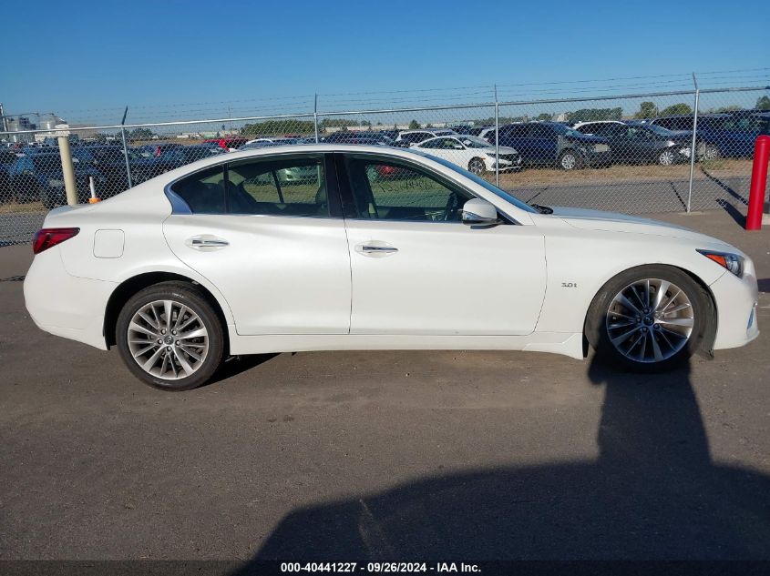 2018 Infiniti Q50 Luxe/Sport VIN: JN1EV7AR0JM435790 Lot: 40441227