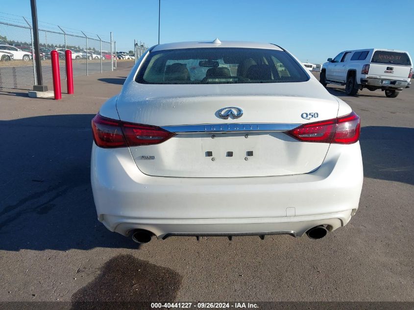 2018 Infiniti Q50 Luxe/Sport VIN: JN1EV7AR0JM435790 Lot: 40441227