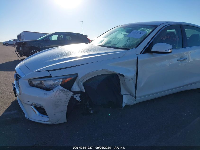 2018 Infiniti Q50 Luxe/Sport VIN: JN1EV7AR0JM435790 Lot: 40441227