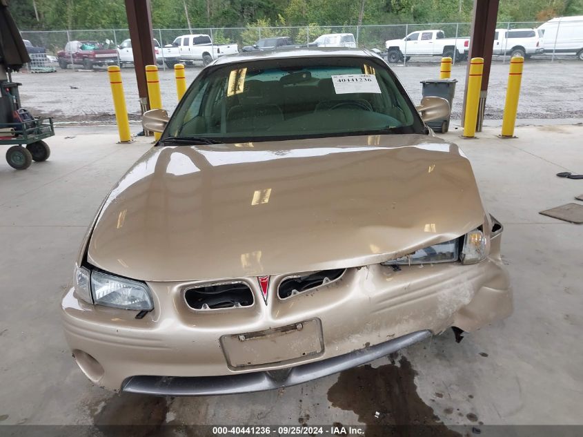 2001 Pontiac Grand Prix Gt VIN: 1G2WP52K21F214654 Lot: 40441236