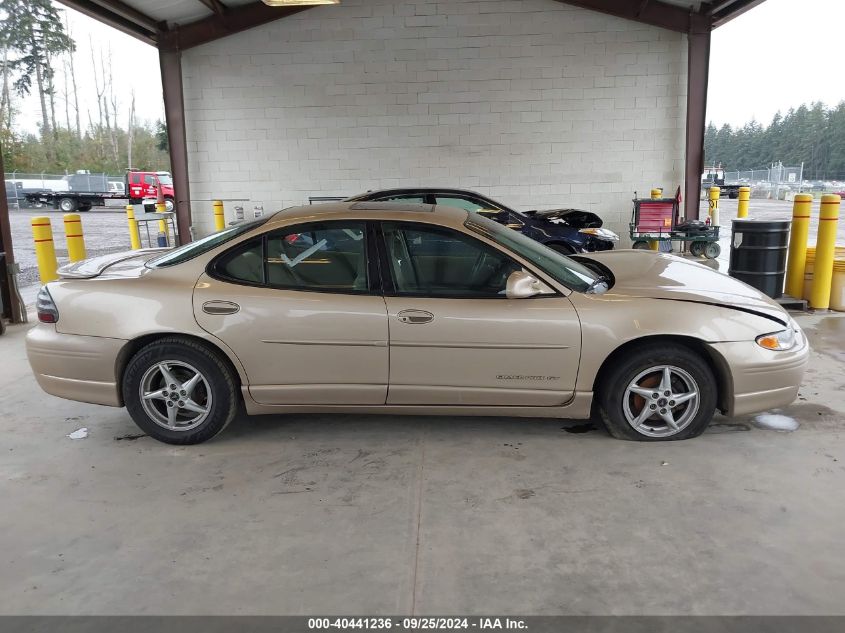 2001 Pontiac Grand Prix Gt VIN: 1G2WP52K21F214654 Lot: 40441236