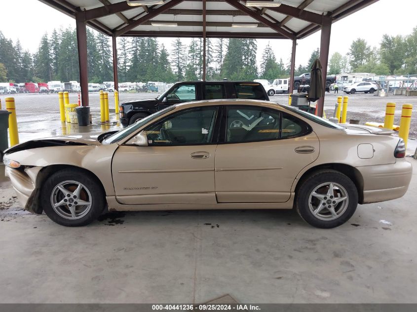 2001 Pontiac Grand Prix Gt VIN: 1G2WP52K21F214654 Lot: 40441236