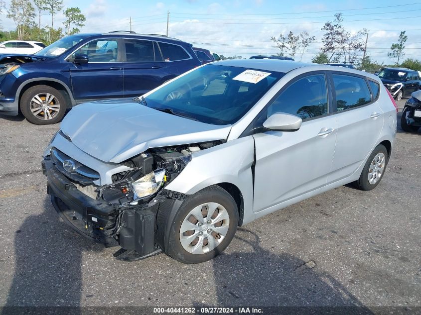 KMHCT5AE6GU237814 2016 HYUNDAI ACCENT - Image 2