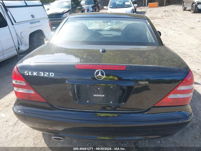 WDBKK65F43F277706 2003 Mercedes-Benz Slk 320