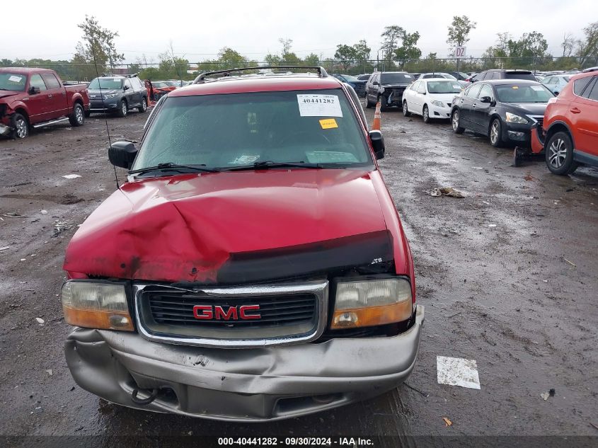 2001 GMC Jimmy Sle VIN: 1GKDT13W612199354 Lot: 40441282