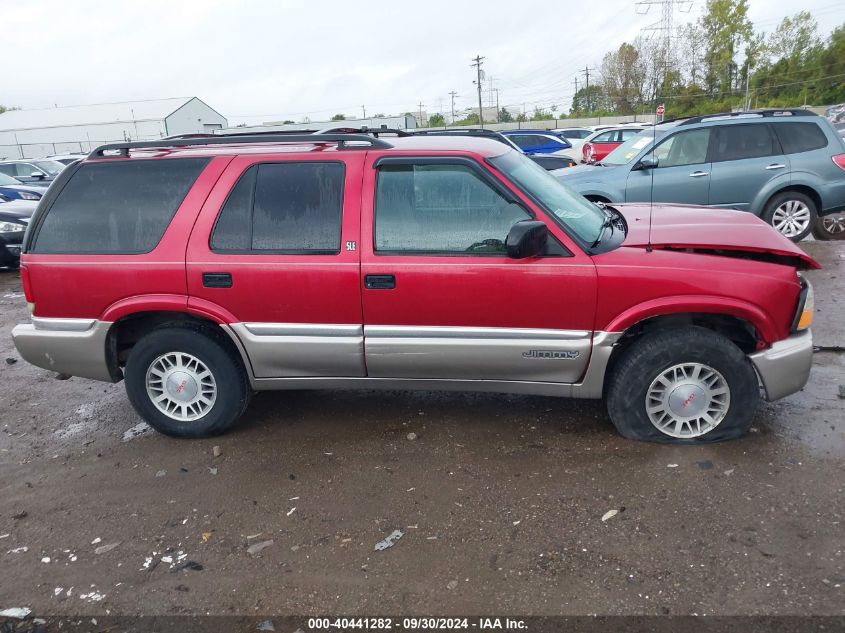 2001 GMC Jimmy Sle VIN: 1GKDT13W612199354 Lot: 40441282