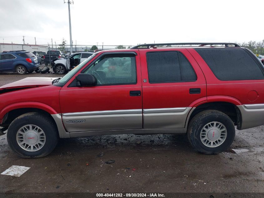 2001 GMC Jimmy Sle VIN: 1GKDT13W612199354 Lot: 40441282