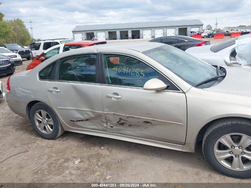 2012 Chevrolet Impala Ls VIN: 2G1WA5E3XC1196859 Lot: 40441283