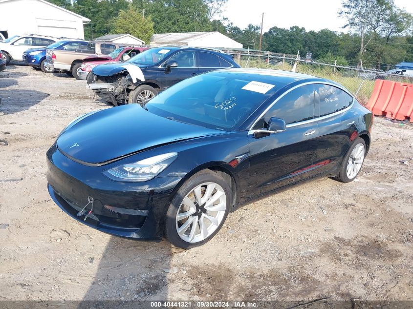 VIN JHMGE8H68DC057864 2019 TESLA MODEL 3 no.2