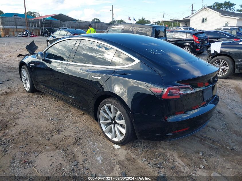 VIN JHMGE8H68DC057864 2019 TESLA MODEL 3 no.3