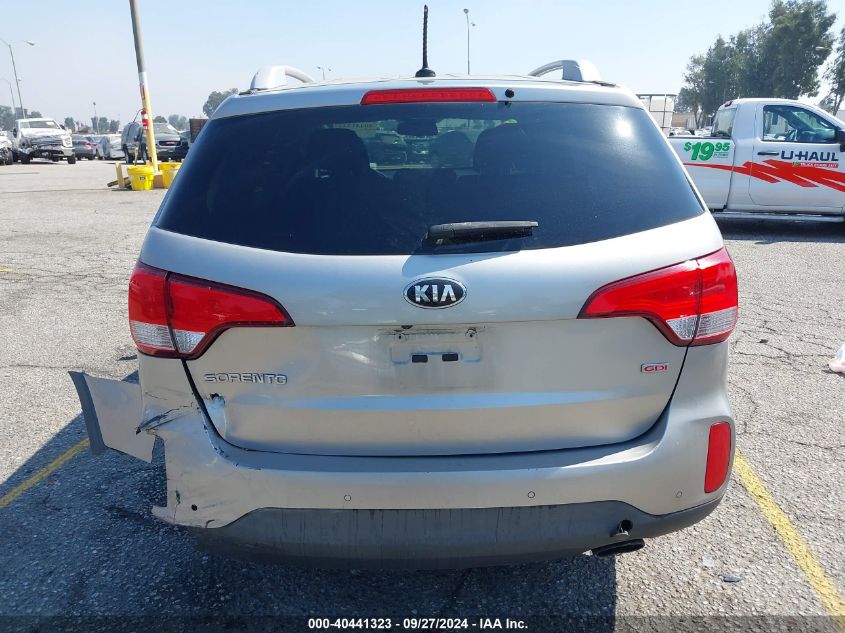 2015 Kia Sorento Lx VIN: 5XYKT4A62FG575004 Lot: 40441323