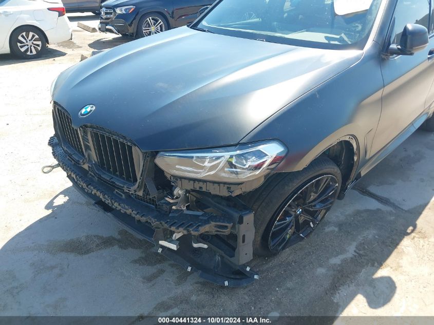 5UX43DP03N9M49292 2022 BMW X3 Sdrive30I