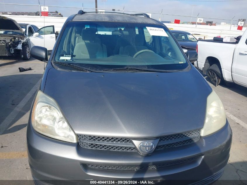 2005 Toyota Sienna Ce VIN: 5TDZA23C75S332432 Lot: 40441334