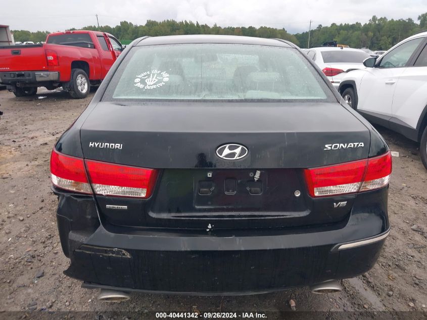 5NPEU46F27H184674 2007 Hyundai Sonata Limited/Se V6