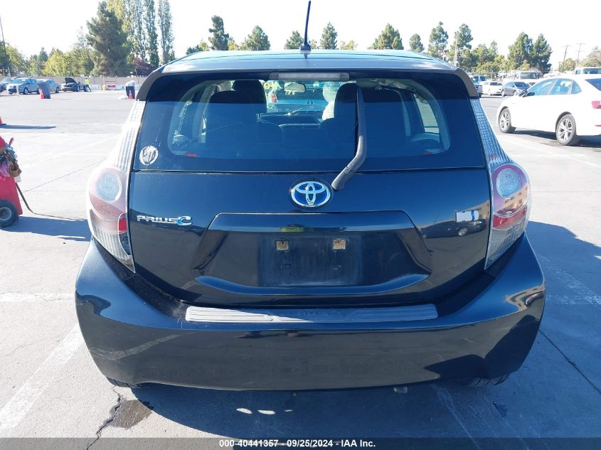 JTDKDTB38C1500458 2012 Toyota Prius C Two