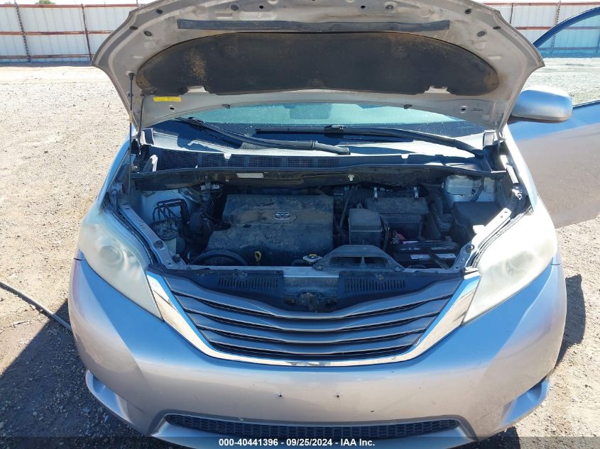 5TDYK3DCXBS113344 2011 Toyota Sienna Xle V6