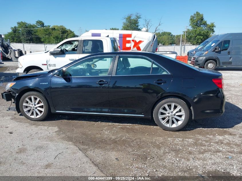 2014 Toyota Camry Hybrid Xle VIN: 4T1BD1FK2EU126710 Lot: 40441399