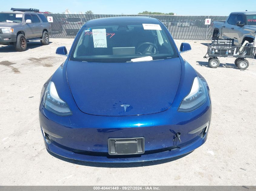 2018 Tesla Model 3 Long Range/Performance VIN: 5YJ3E1EB0JF130720 Lot: 40441449