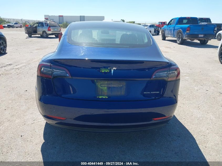 2018 Tesla Model 3 Long Range/Performance VIN: 5YJ3E1EB0JF130720 Lot: 40441449