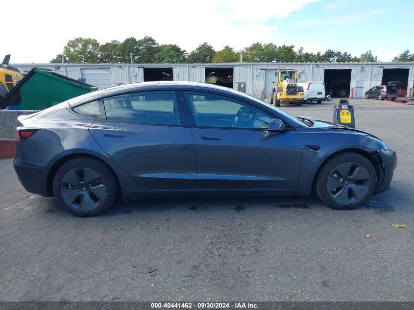 2023 Tesla Model 3 Long Range Dual Motor All-Wheel Drive VIN: 5YJ3E1EB9PF690860 Lot: 40441462