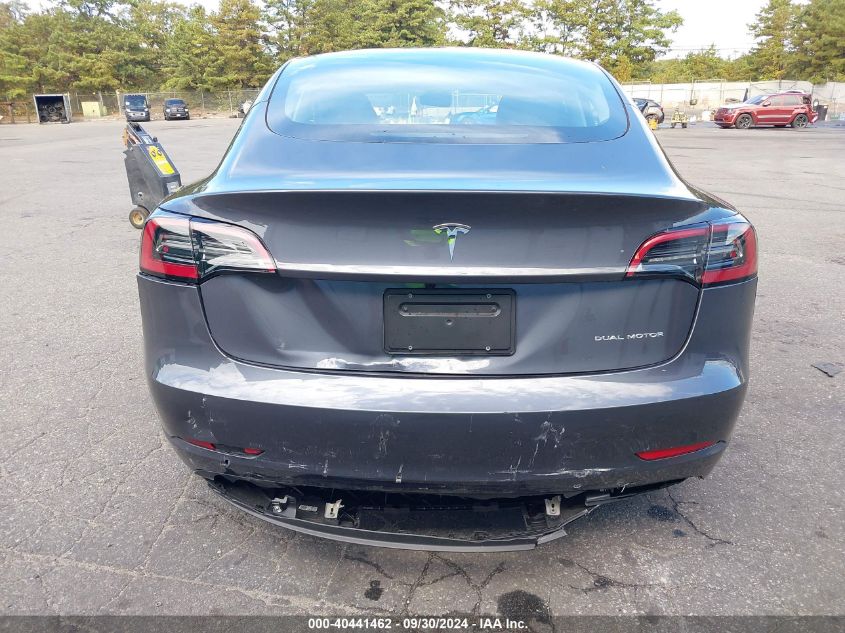 2023 Tesla Model 3 Long Range Dual Motor All-Wheel Drive VIN: 5YJ3E1EB9PF690860 Lot: 40441462