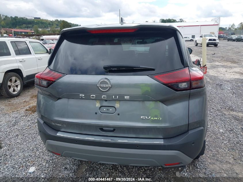 2023 Nissan Rogue Sv Intelligent Awd VIN: 5N1BT3BB6PC684119 Lot: 40441467