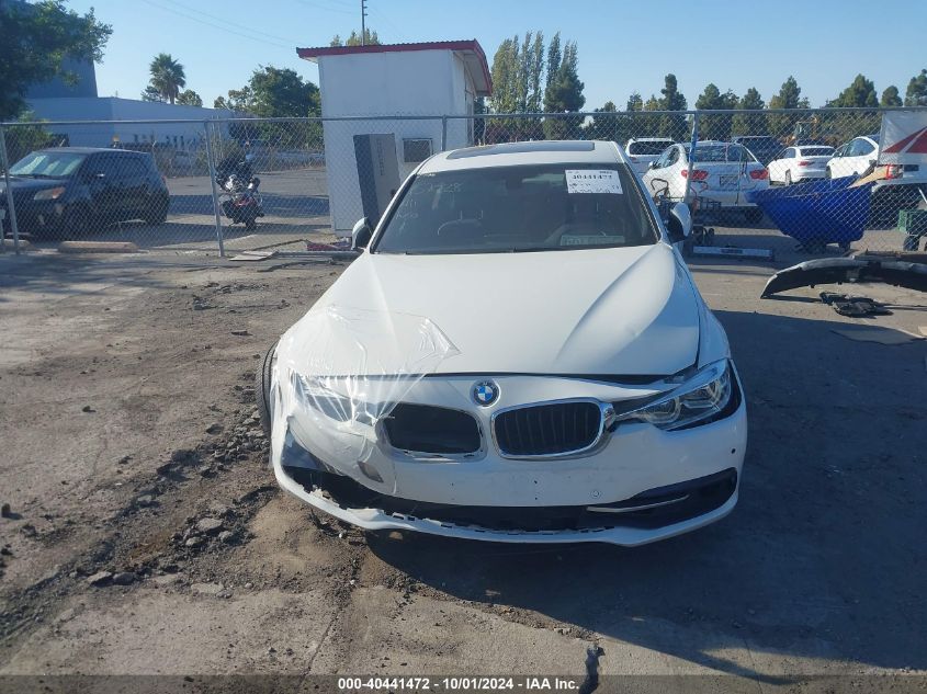 2017 BMW 330I VIN: WBA8B9G37HNU54968 Lot: 40441472