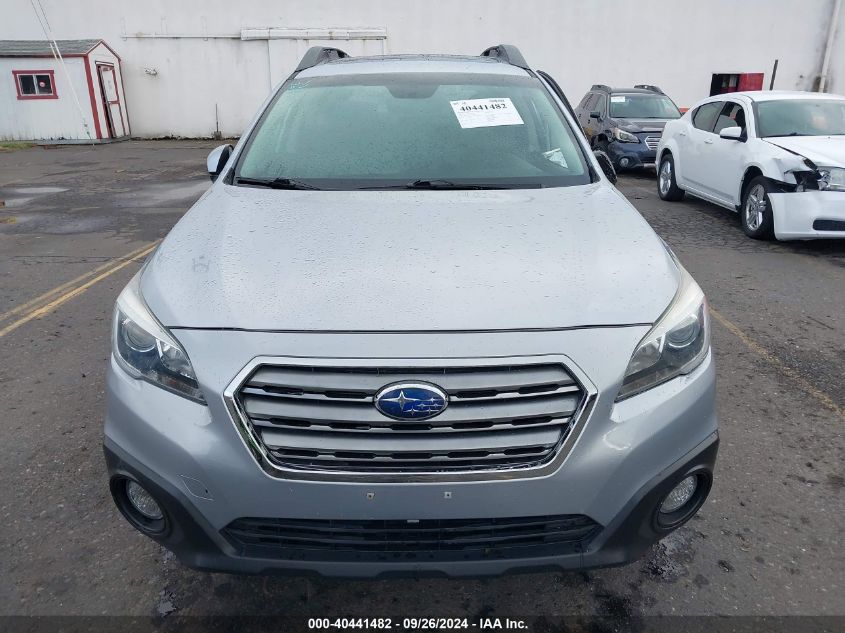 2015 Subaru Outback 2.5I Limited VIN: 4S4BSANC7F3329079 Lot: 40441482