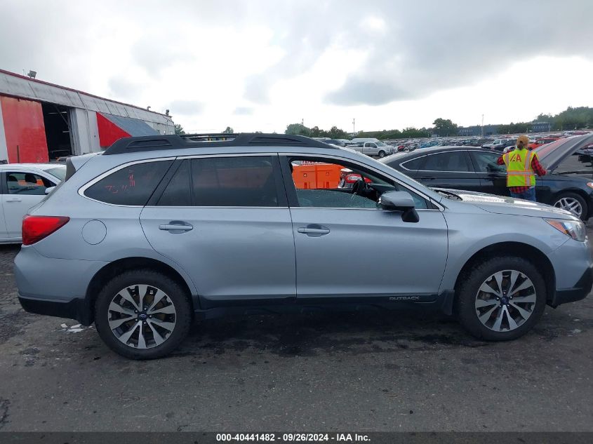 2015 Subaru Outback 2.5I Limited VIN: 4S4BSANC7F3329079 Lot: 40441482