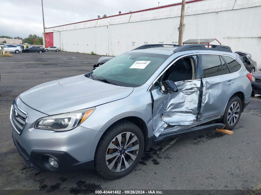 2015 Subaru Outback 2.5I Limited VIN: 4S4BSANC7F3329079 Lot: 40441482