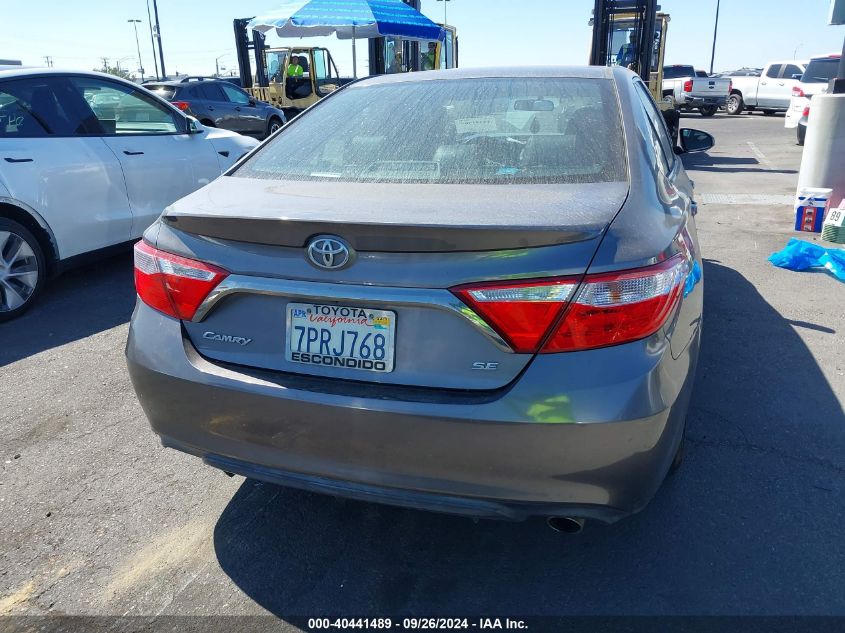 2016 Toyota Camry Se VIN: 4T1BF1FKXGU225630 Lot: 40441489