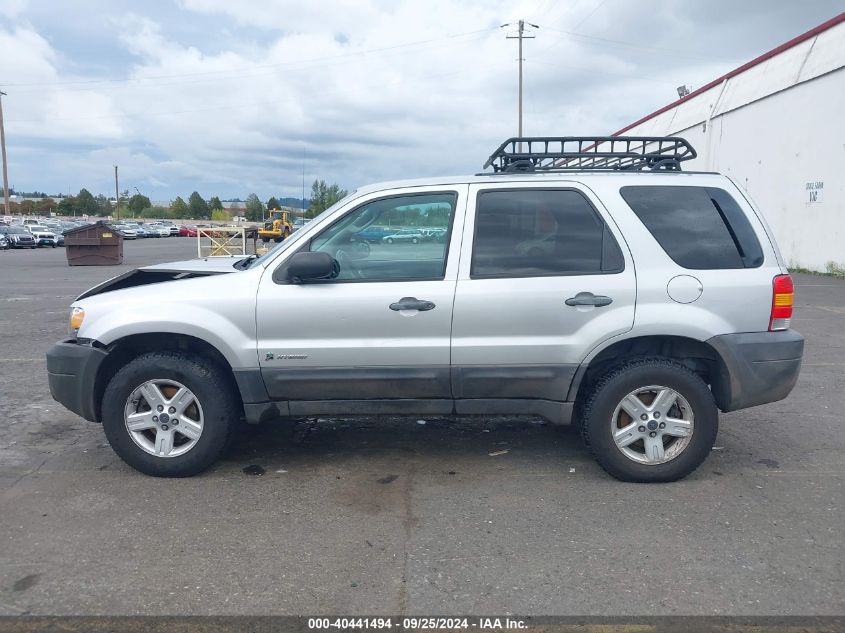 2006 Ford Escape Hybrid VIN: 1FMYU96H16KD37116 Lot: 40441494