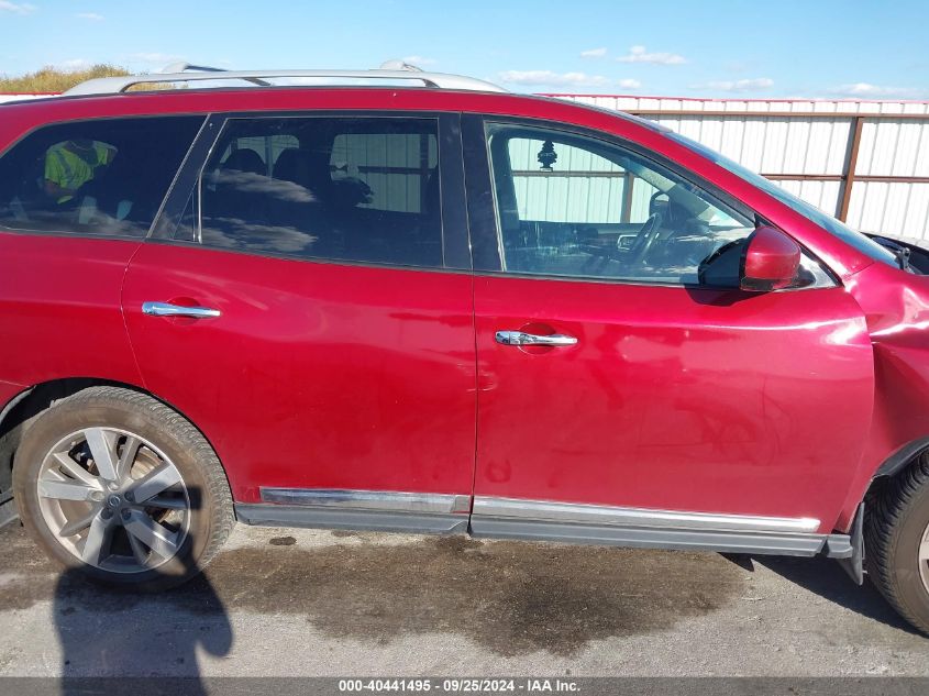 2015 Nissan Pathfinder Platinum VIN: 5N1AR2MM9FC678204 Lot: 40441495