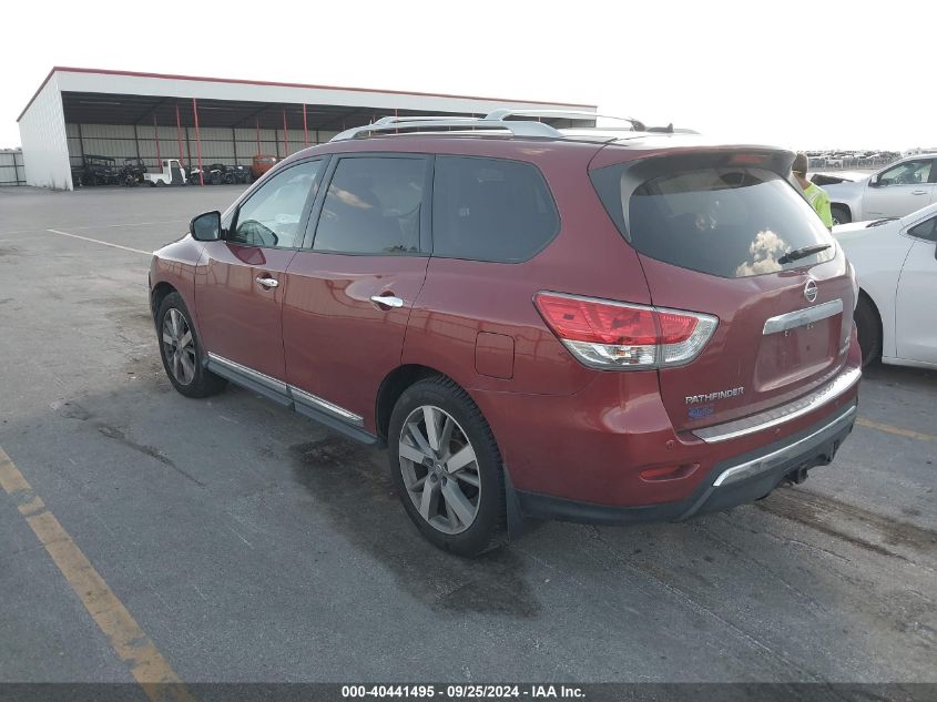 VIN 5N1AR2MM9FC678204 2015 Nissan Pathfinder, Platinum no.3