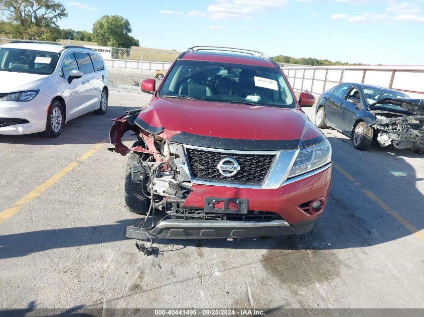 2015 Nissan Pathfinder Platinum VIN: 5N1AR2MM9FC678204 Lot: 40441495