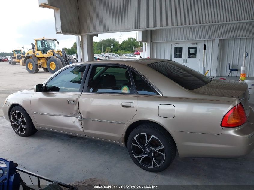 2002 Toyota Avalon Xls VIN: 4T1BF28B22U242725 Lot: 40441511