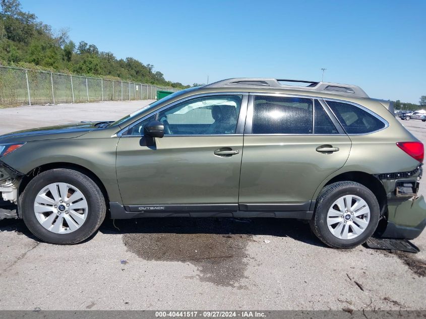 2018 Subaru Outback 2.5I Premium VIN: 4S4BSAFC6J3322793 Lot: 40441517