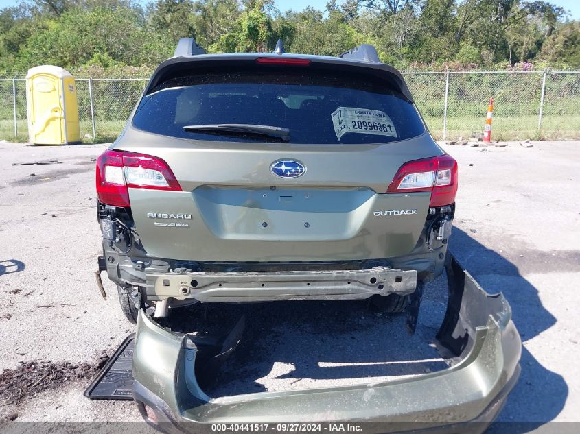 2018 Subaru Outback 2.5I Premium VIN: 4S4BSAFC6J3322793 Lot: 40441517