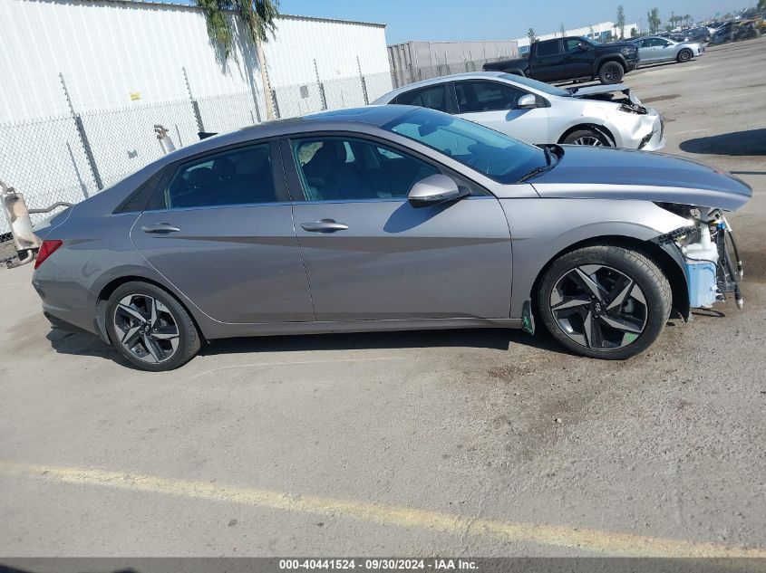 2023 Hyundai Elantra Hybrid Limited VIN: KMHLN4AJ9PU038340 Lot: 40441524