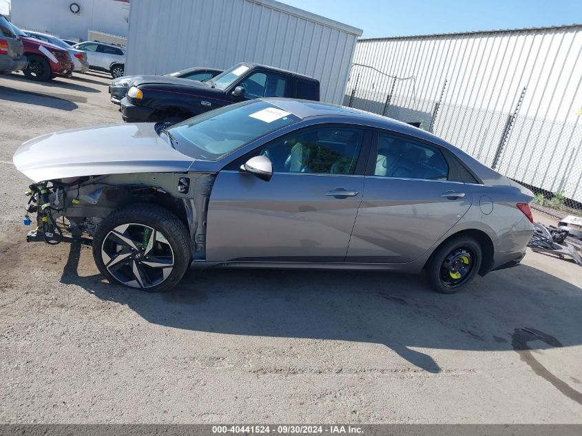 2023 Hyundai Elantra Hybrid Limited VIN: KMHLN4AJ9PU038340 Lot: 40441524