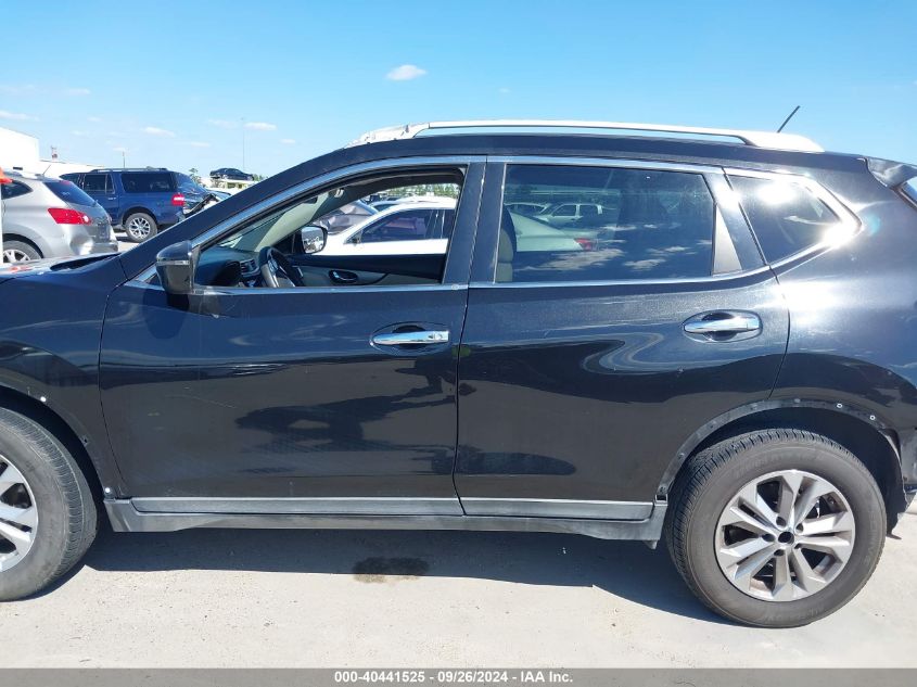 2016 Nissan Rogue Sv VIN: KNMAT2MT6GP653039 Lot: 40441525