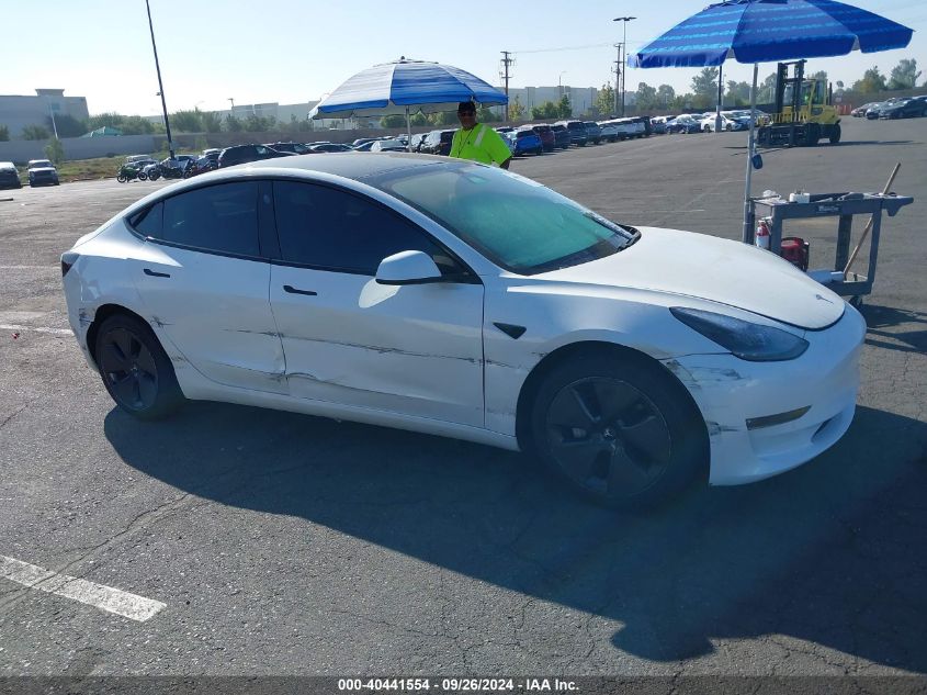 2021 Tesla Model 3 VIN: 5YJ3E1EB3MF054964 Lot: 40441554