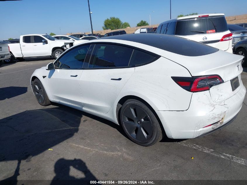 2021 Tesla Model 3 VIN: 5YJ3E1EB3MF054964 Lot: 40441554