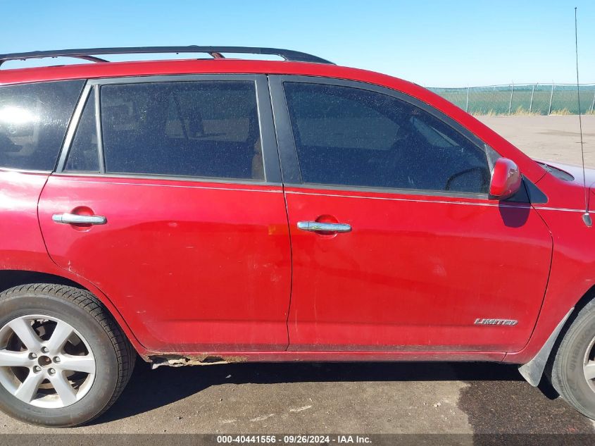 2008 Toyota Rav4 Limited V6 VIN: JTMBK31V686040350 Lot: 40441556