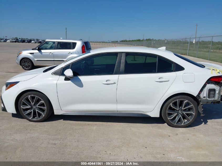 2020 Toyota Corolla Se VIN: 5YFS4RCE3LP045677 Lot: 40441561