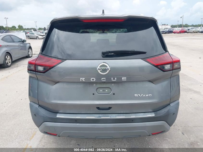 2021 Nissan Rogue Sv VIN: 5N1AT3BB2MC681936 Lot: 40441562