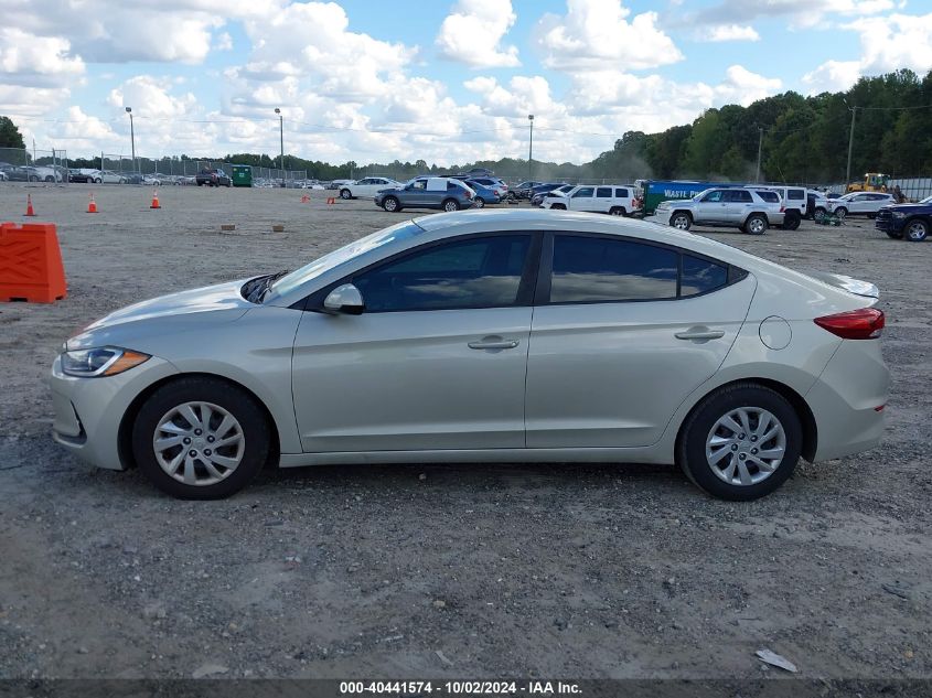 2017 Hyundai Elantra Se VIN: KMHD74LF4HU428772 Lot: 40441574