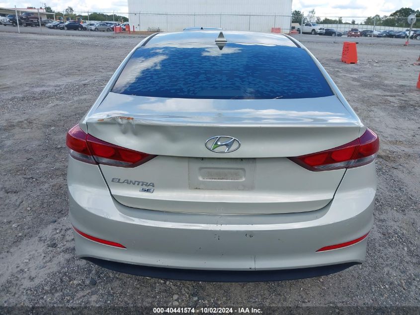 2017 Hyundai Elantra Se VIN: KMHD74LF4HU428772 Lot: 40441574