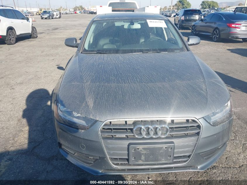 2014 Audi A4 2.0T Premium VIN: WAUBFAFL4EA044614 Lot: 40441592